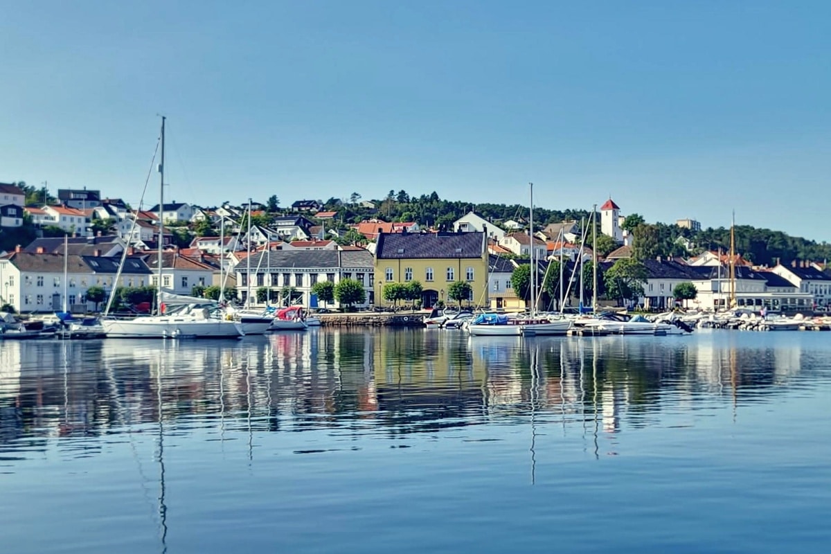 Ankunft in Risör
